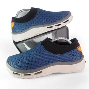 SOFTSCIENCE The Fin H2O Slip-on Outdoor Water Boating Shoes Blue‎ Men's 8M